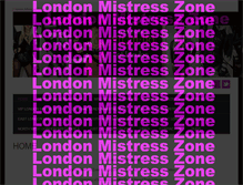 Tablet Screenshot of londonmistresszone.co.uk
